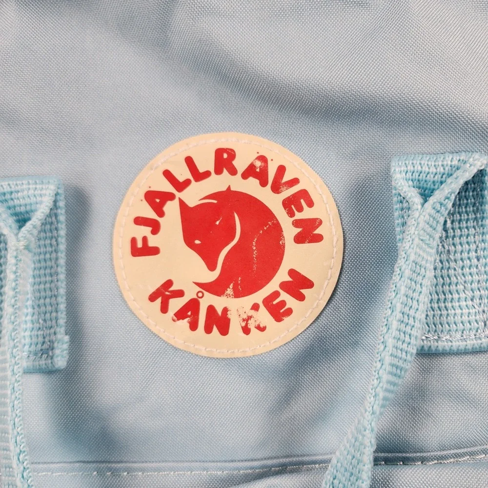 Fjallraven Kanken Classic Backpack Sky Blue 16L Unisex School Travel Daypack
